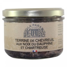 Terrine de Chevreuil aux noix du Dauphiné et Chartreuse 180g