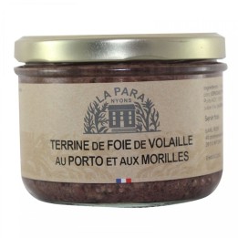 Terrine de Foie de Volaille au Porto et aux Morilles 180 g