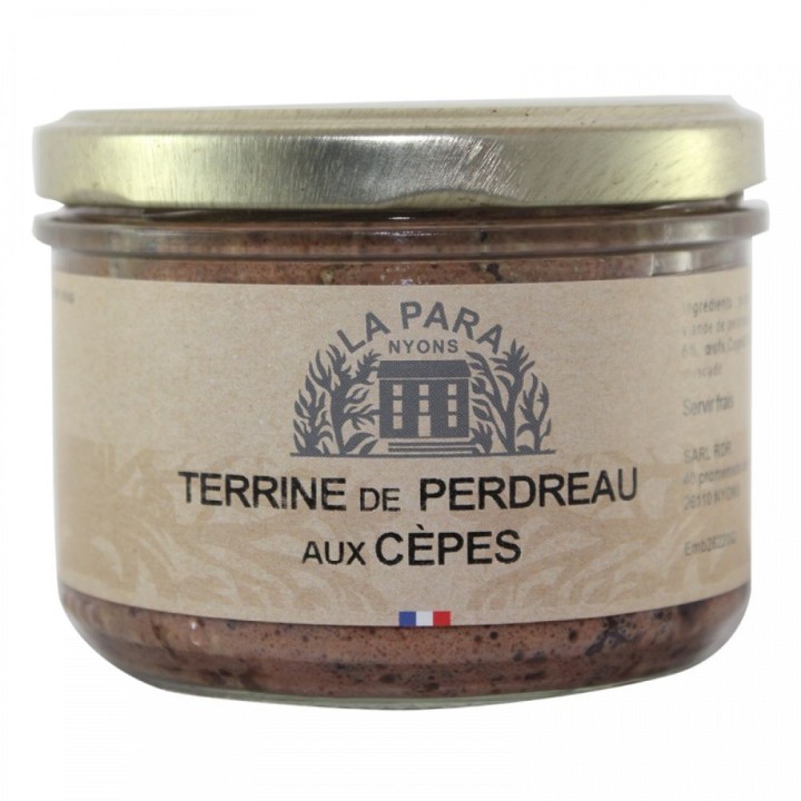 Terrine de Perdreau aux Cèpes 180 g