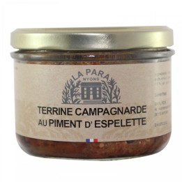 Terrine Campagnarde au Piment d'Espelette 180 g