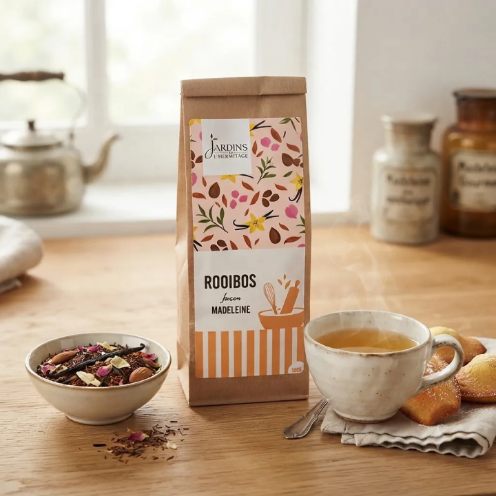 Rooibos Façon Madeleine - Infusion Gourmande Sans Théine